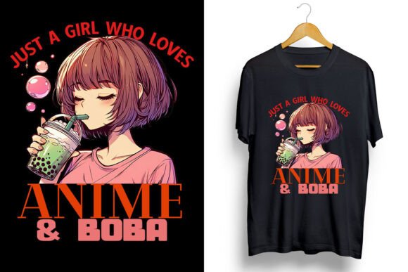 Girl who loves anime and boba