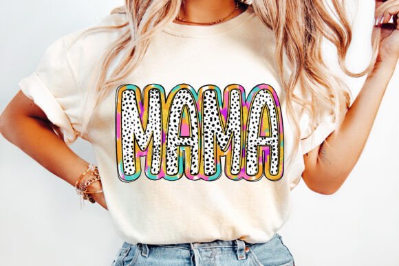 Glitter mama dalmatian & bright colors