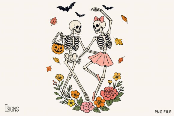 Skeletons dancing 💃 💀 ☠️