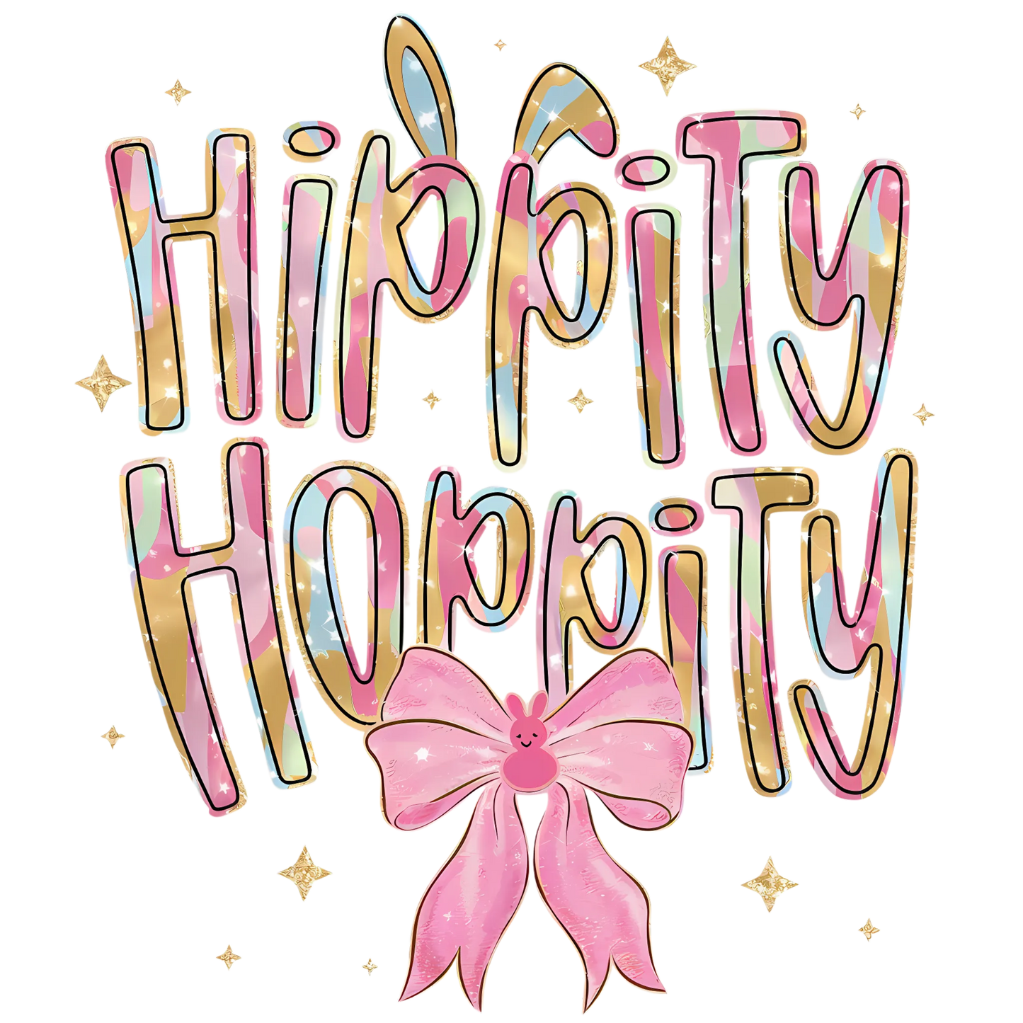 Hipp hoppity Dtf transfer