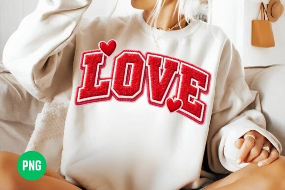 Faux patch love ♥️💕❤️dtf transfer