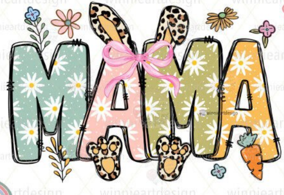 Mama bunny toes