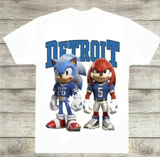 Team sonic & knuckles dtf transfer