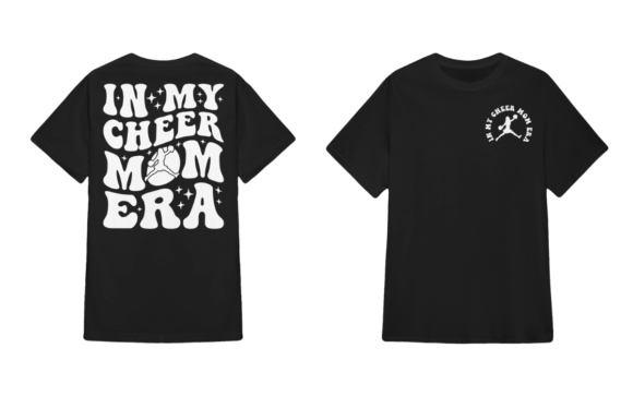 In my cheer mom era set white dtf transfer - Hur&Co.