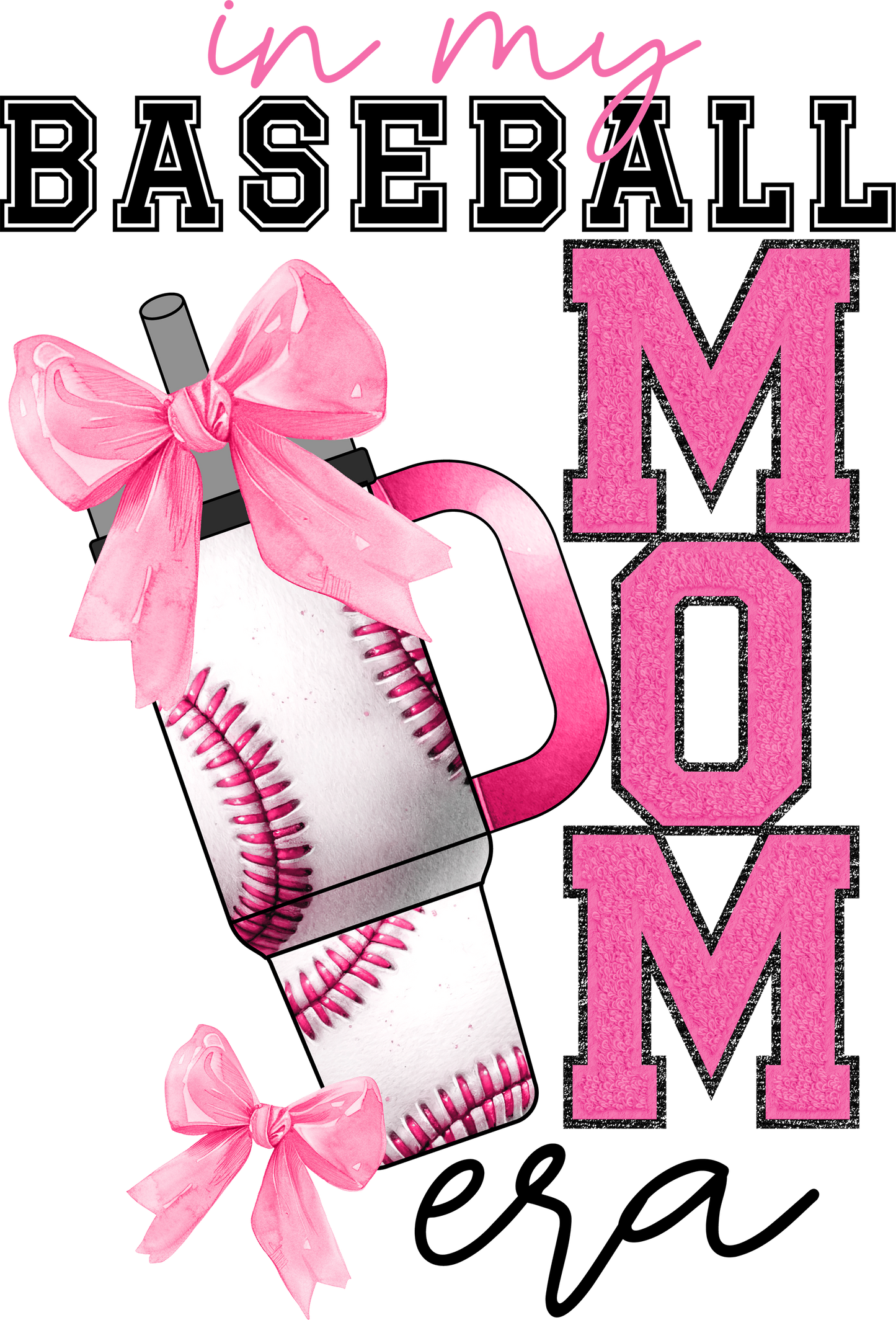 Cup baseball mom dtf transfer