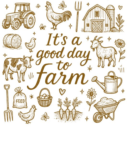 It's a good day farm 🚜 ☺️