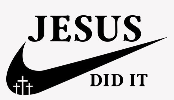 Jesus did it swoosh