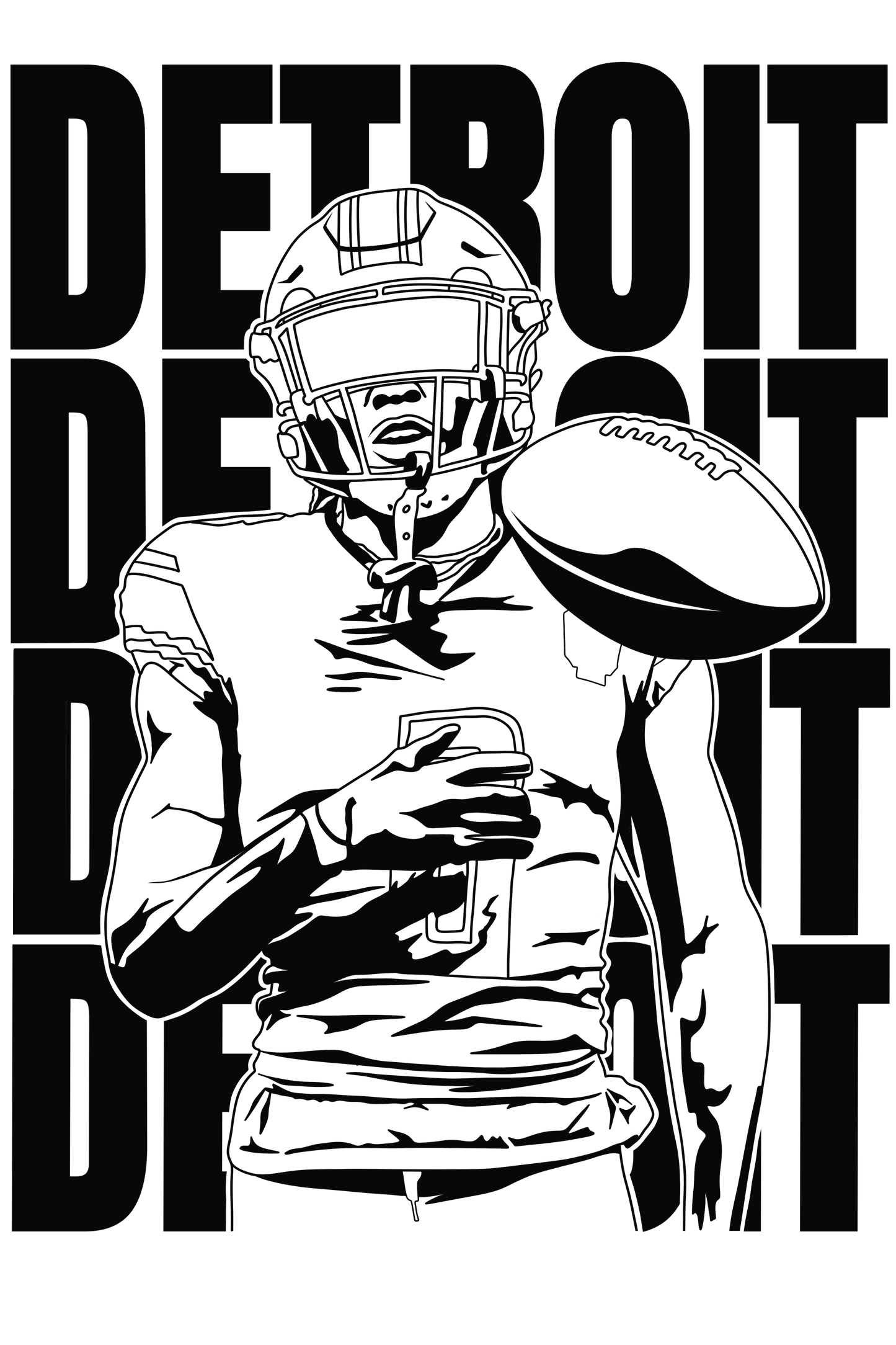 Detroit Black Shadow
