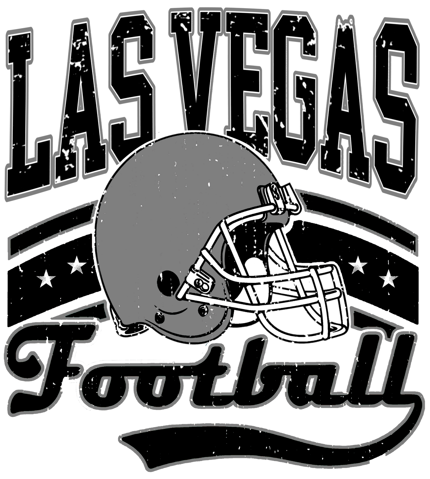 Las Vegas vintage dtf transfer