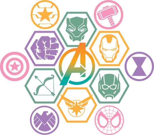 Marvel dtf transfer