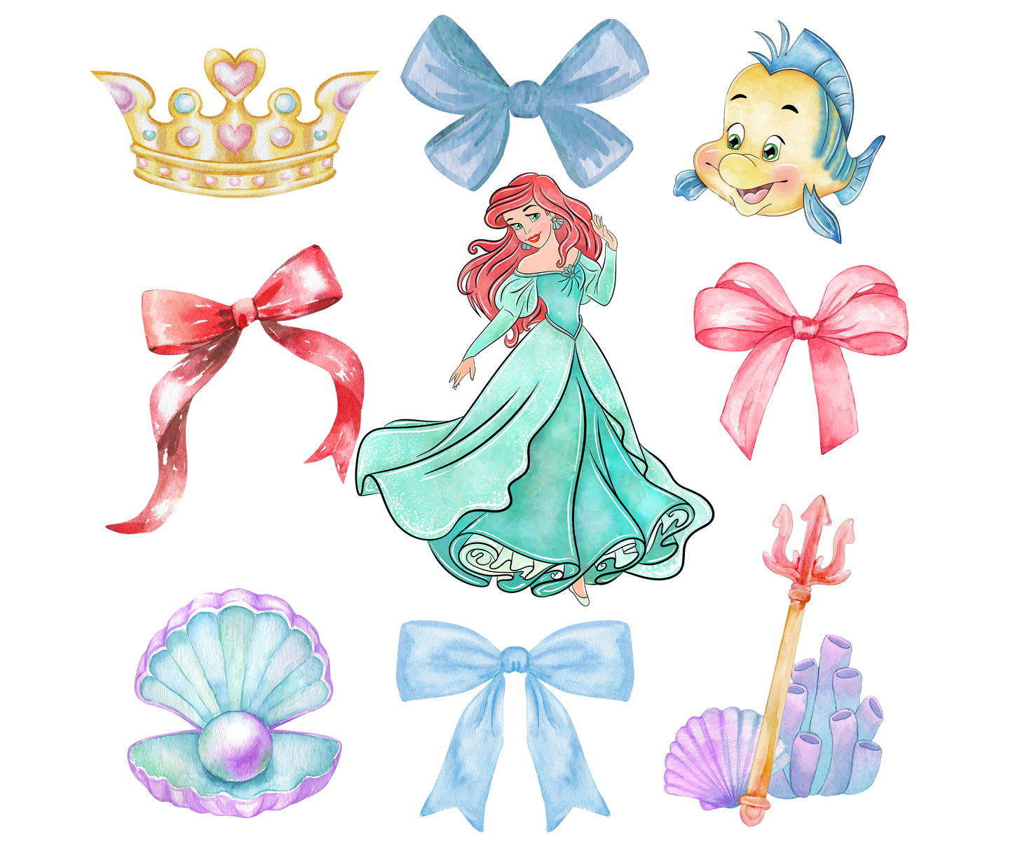 Mermaid coquette flounder