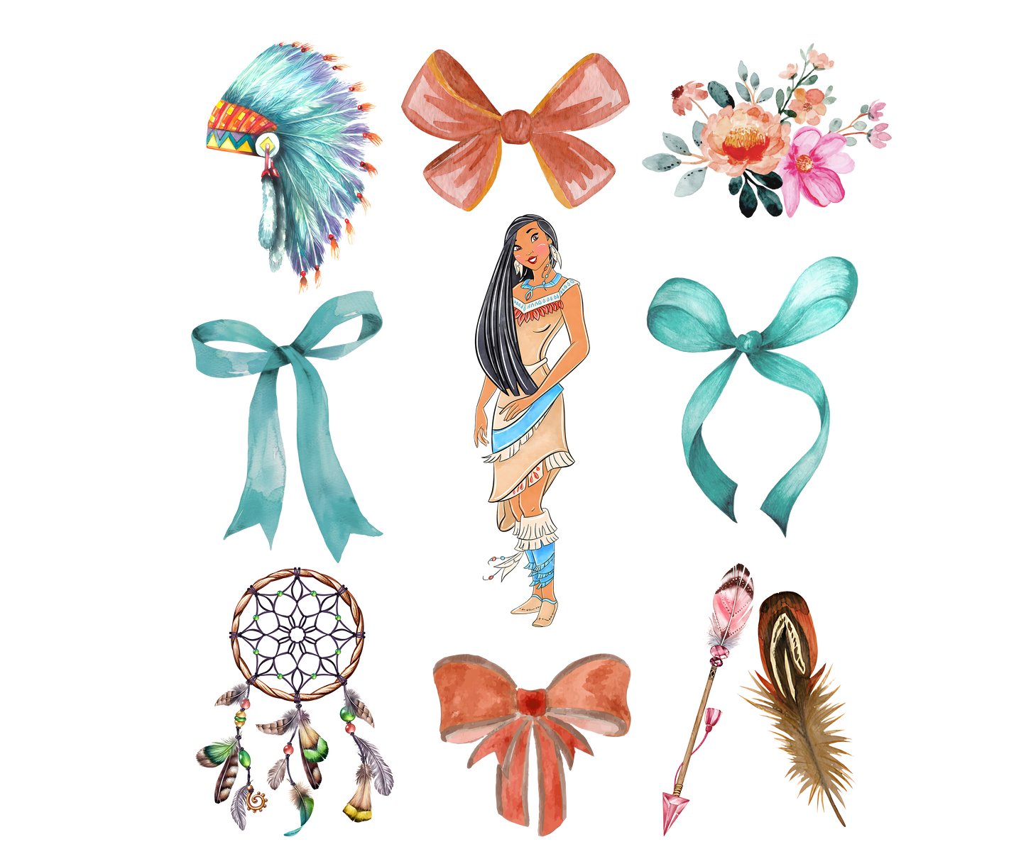 Pocahontas coquette