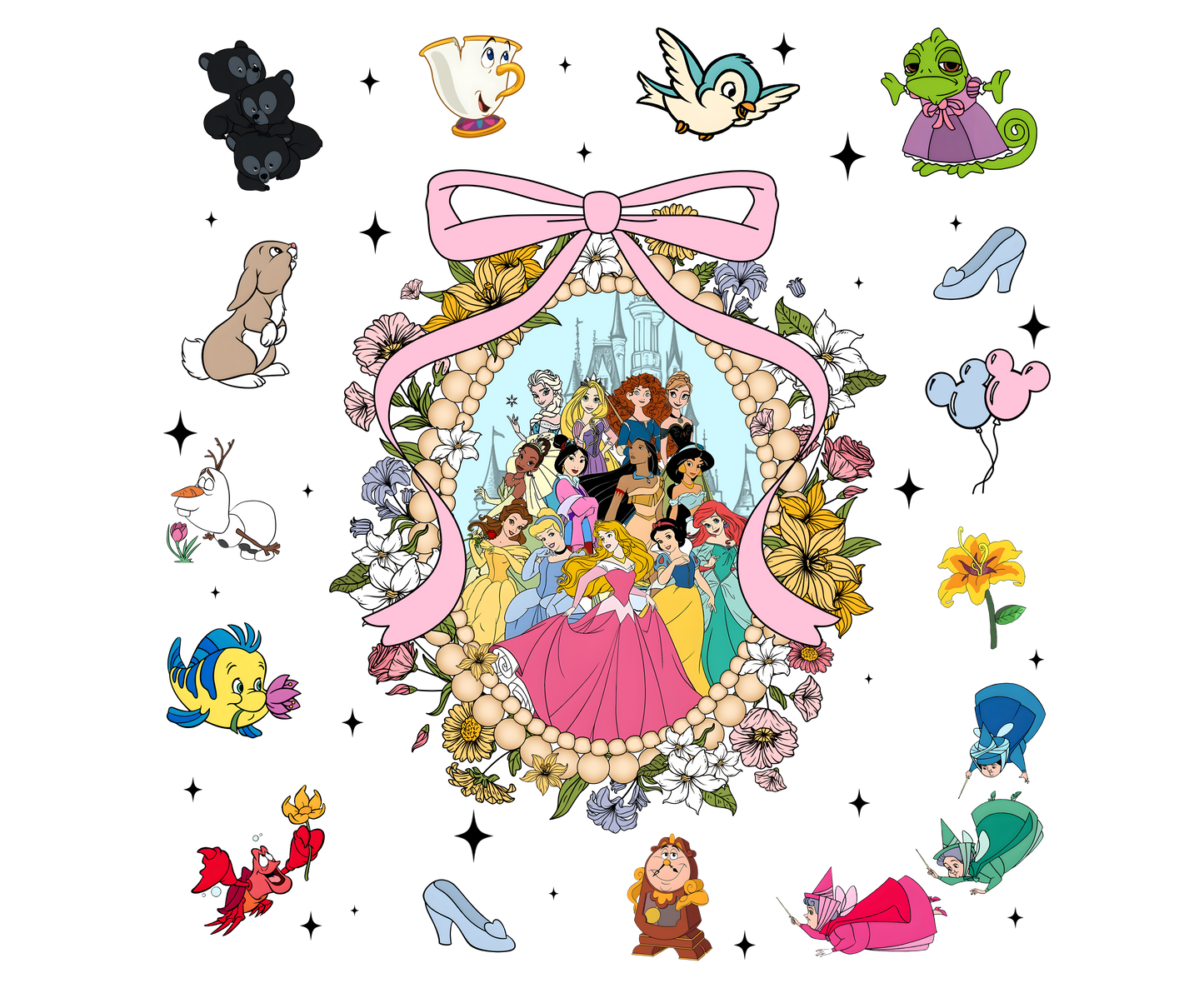 Princesses together
