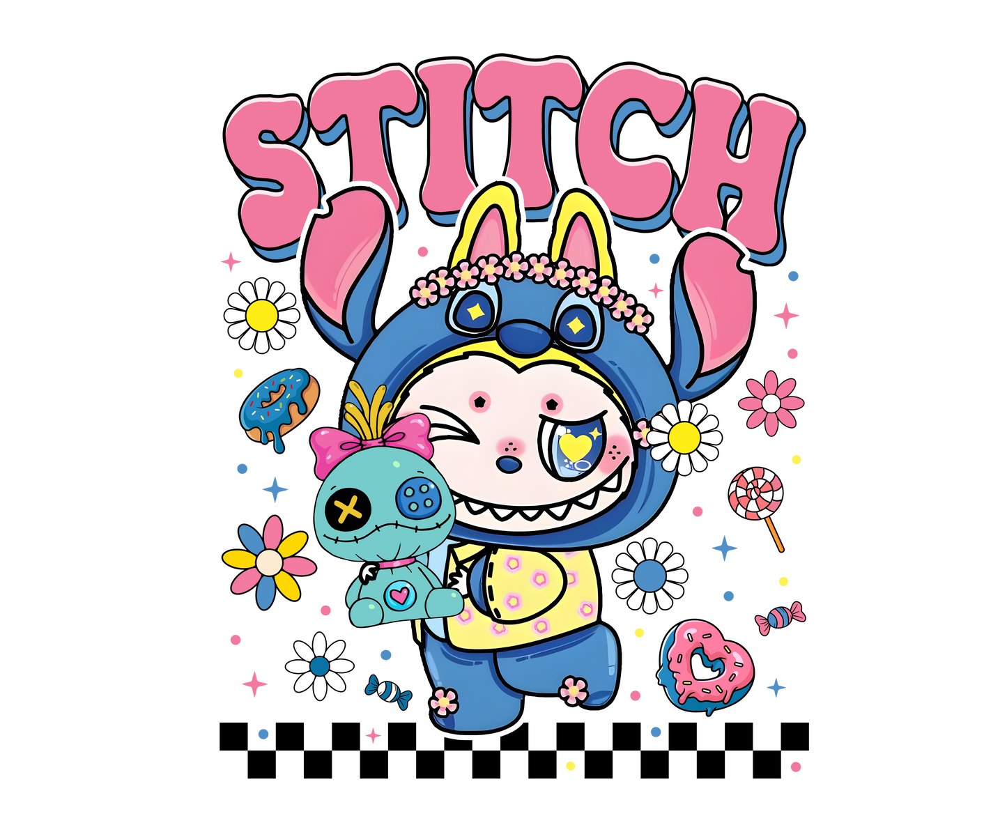 Stitch Labubu