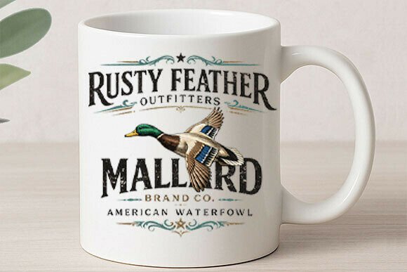 Rusty Feather Mallard (4x4)