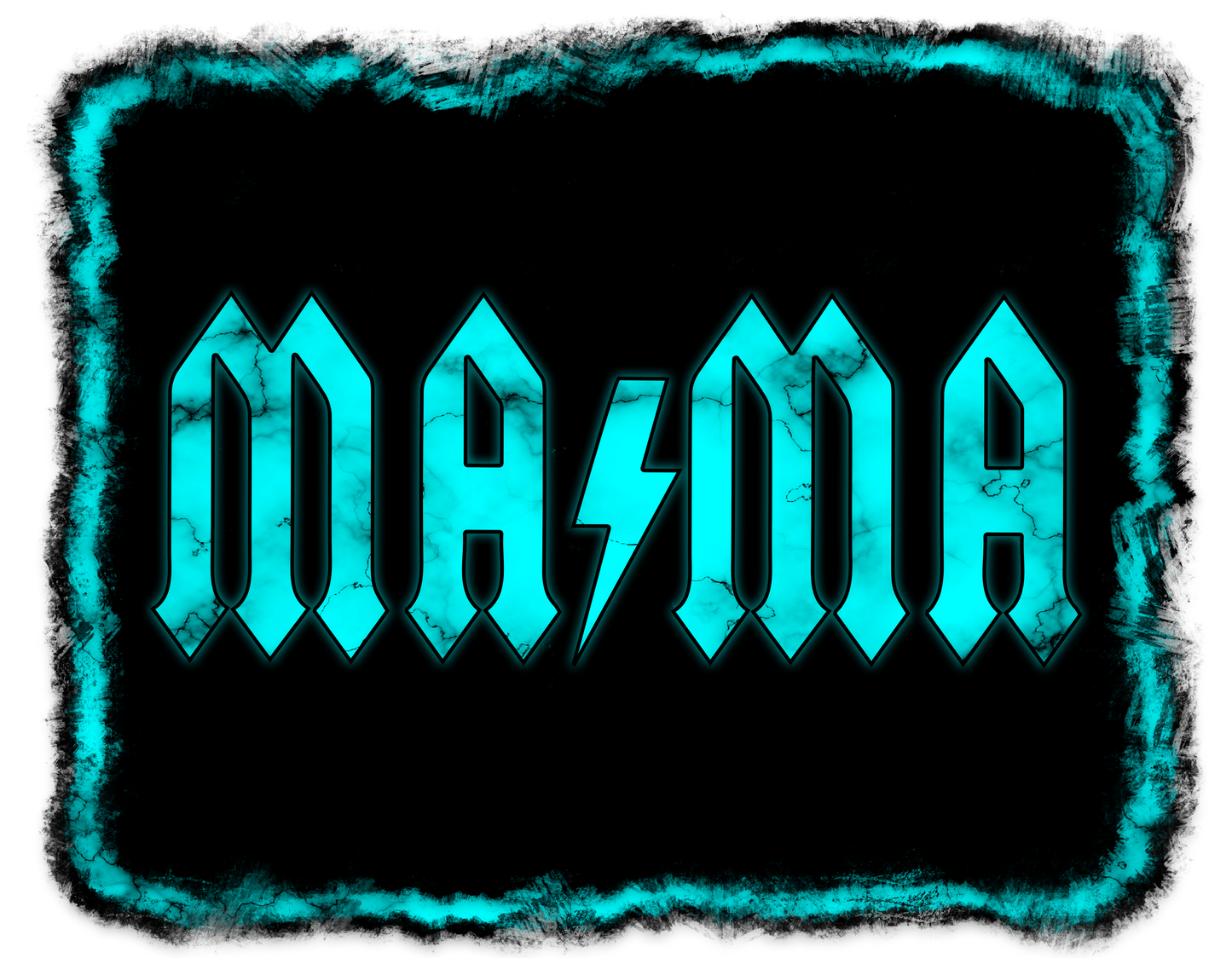 mama turquoise dtf transfer