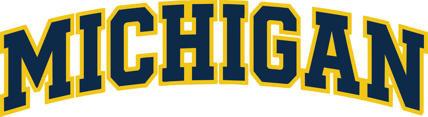 MICHIGAN arch DTF TRANSFER