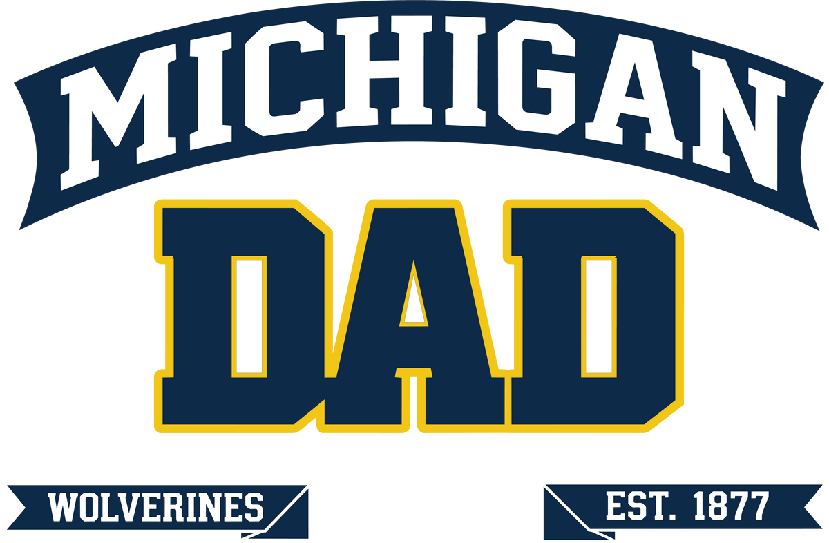 MICHIGAN DAD DTF TRANSFER