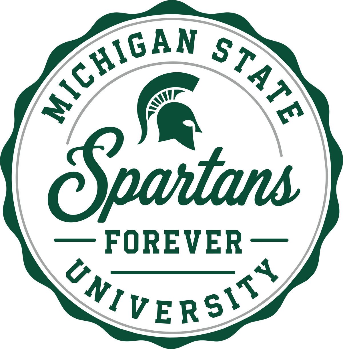 Michigan State Spartans Forever University Dtf transfer