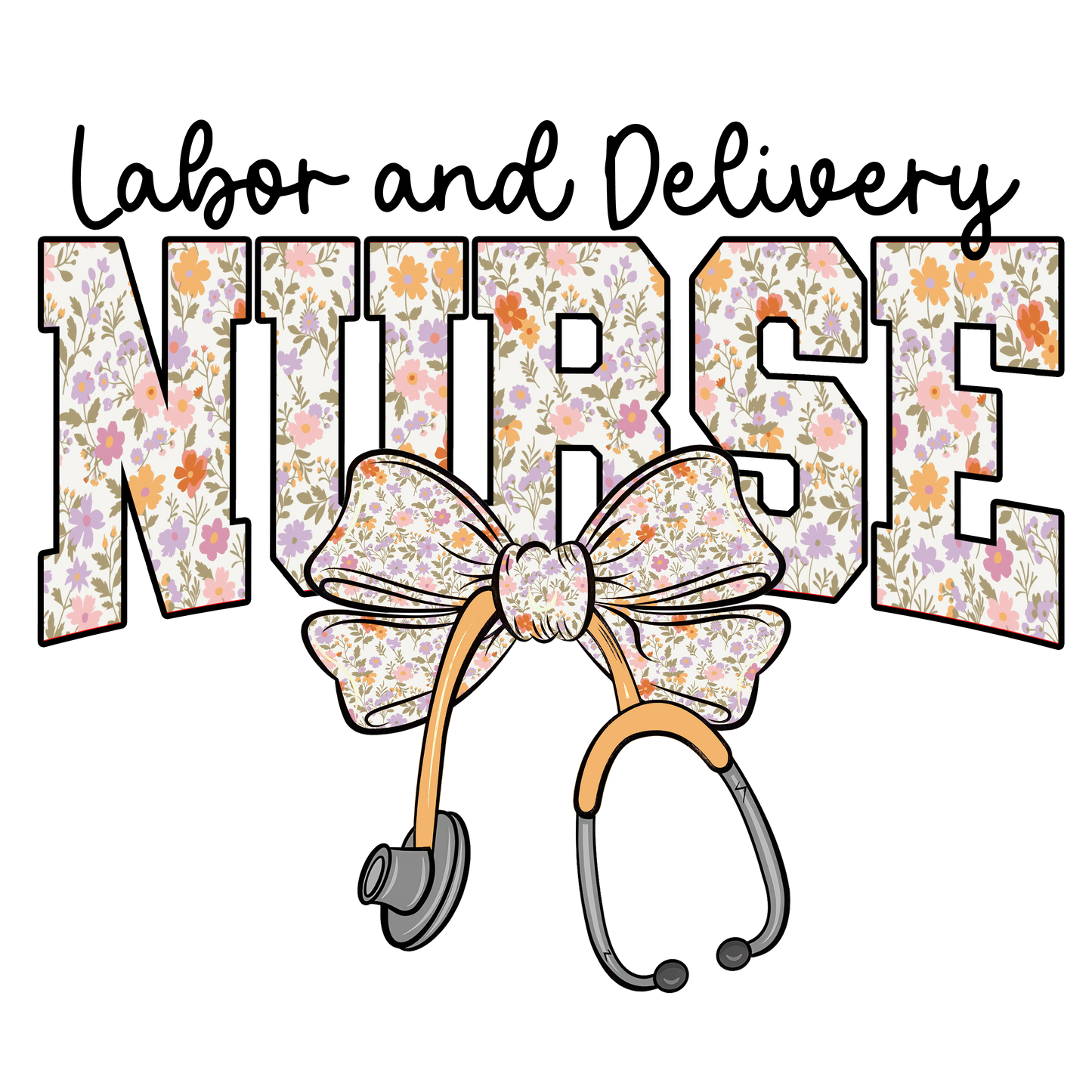 L&D Nurse Dtf transfer
