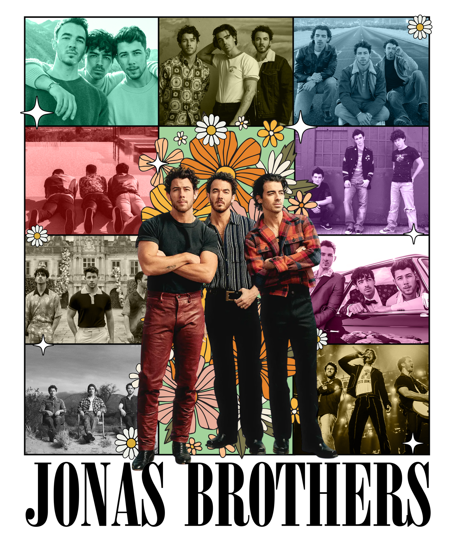 Jonas Brothers collage