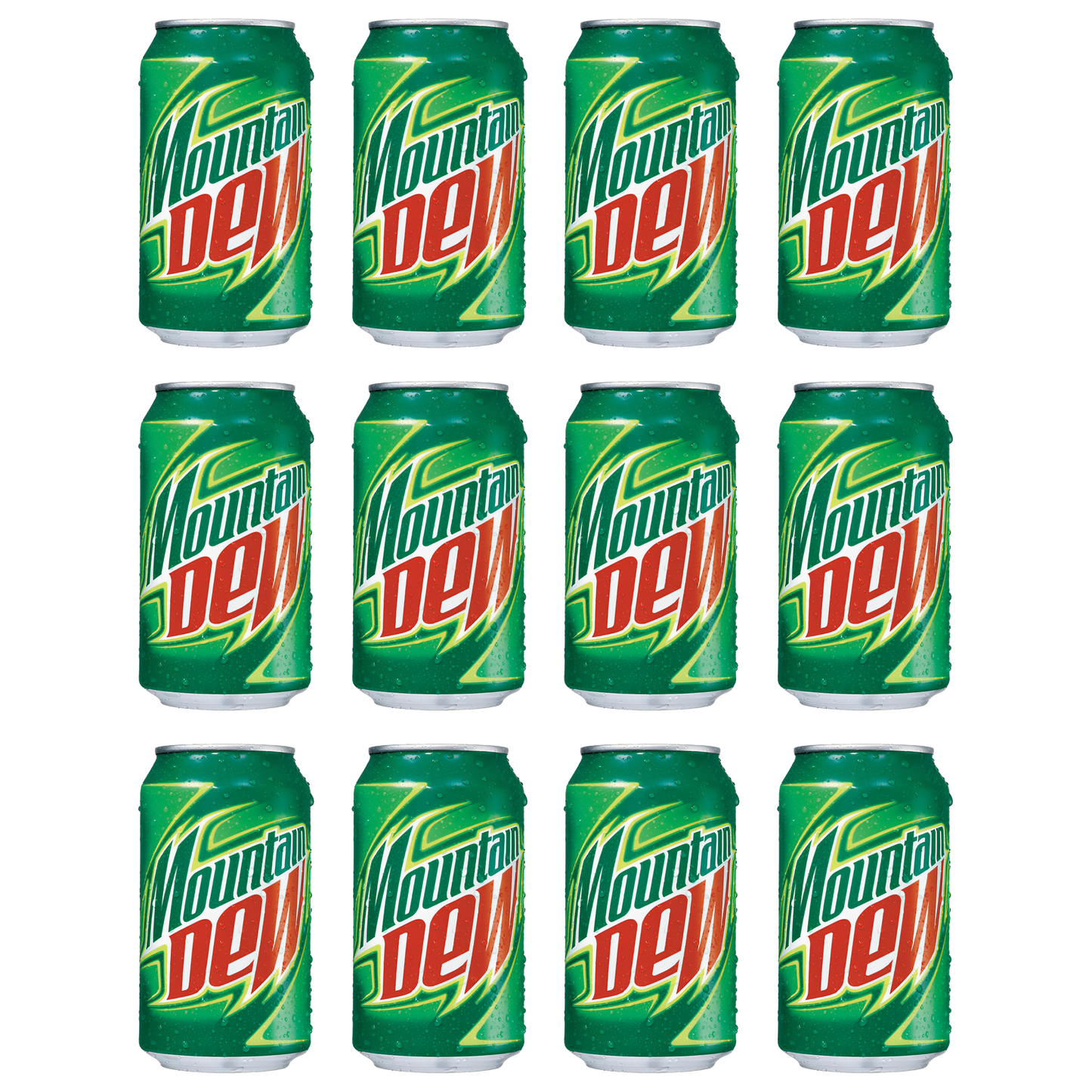 Mt Dew stacked dtf transfer