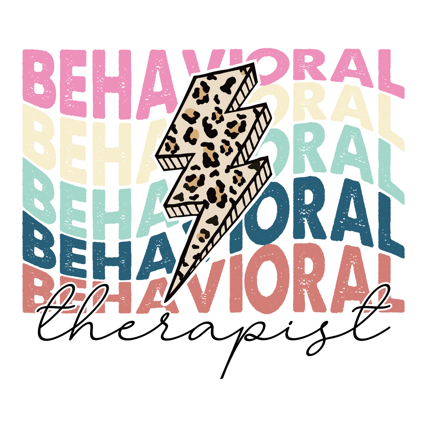 Behavioral therapist Dtf Transfer