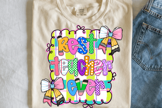 Best Teacher Ever Doodles