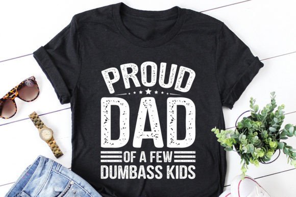Proud father dumbass kids white