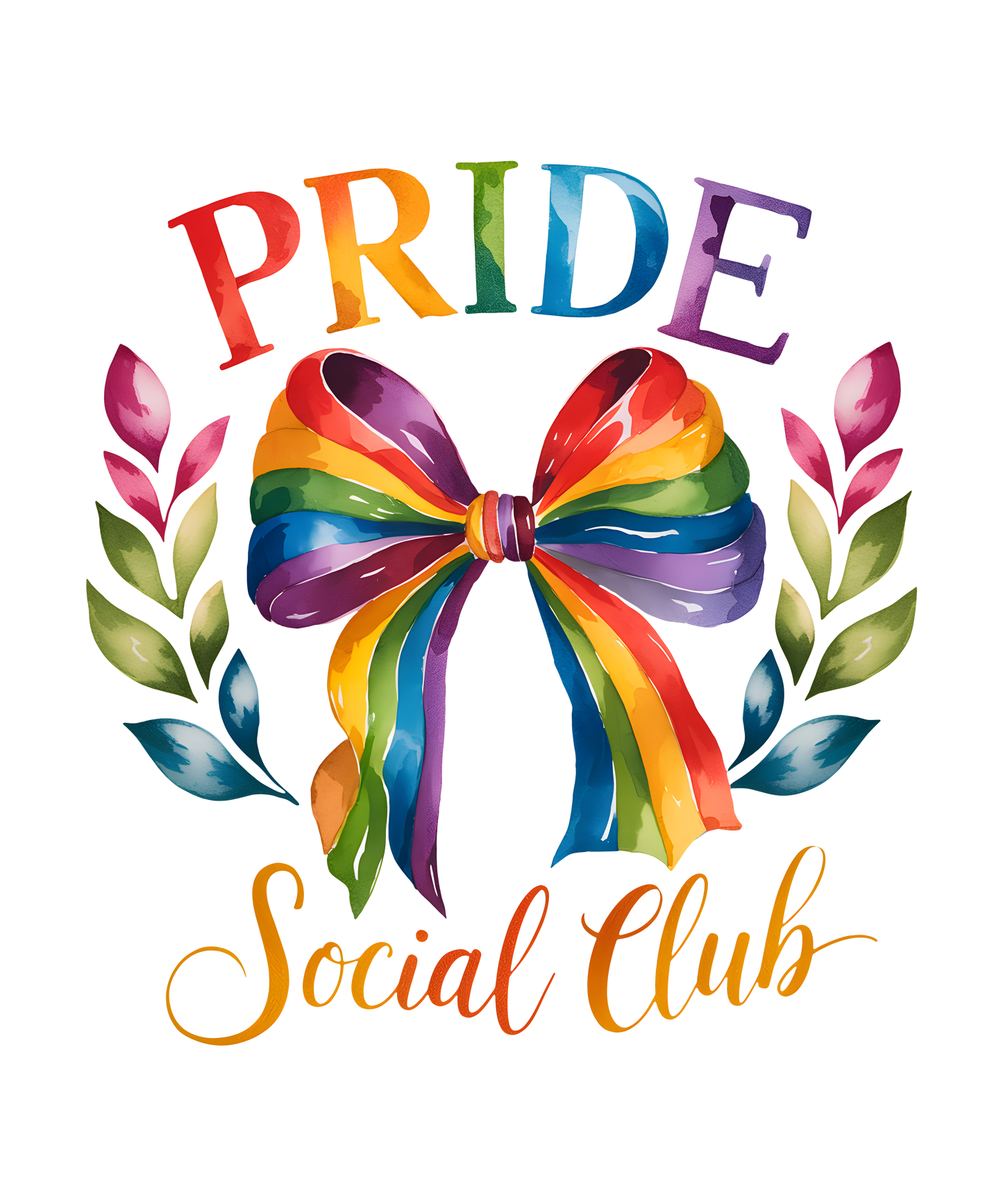 Pride Social club dtf transfer