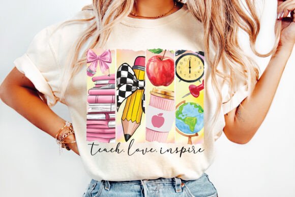 Retro Teach love inspire