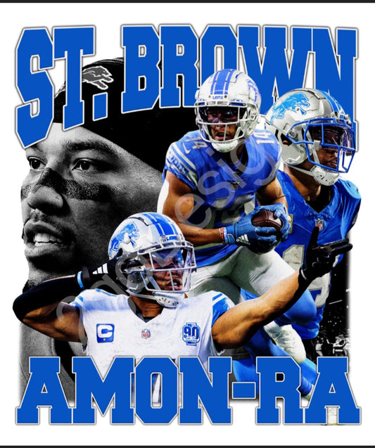 St Brown DL dtf transfer