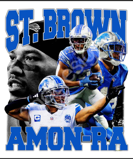 St Brown DL dtf transfer