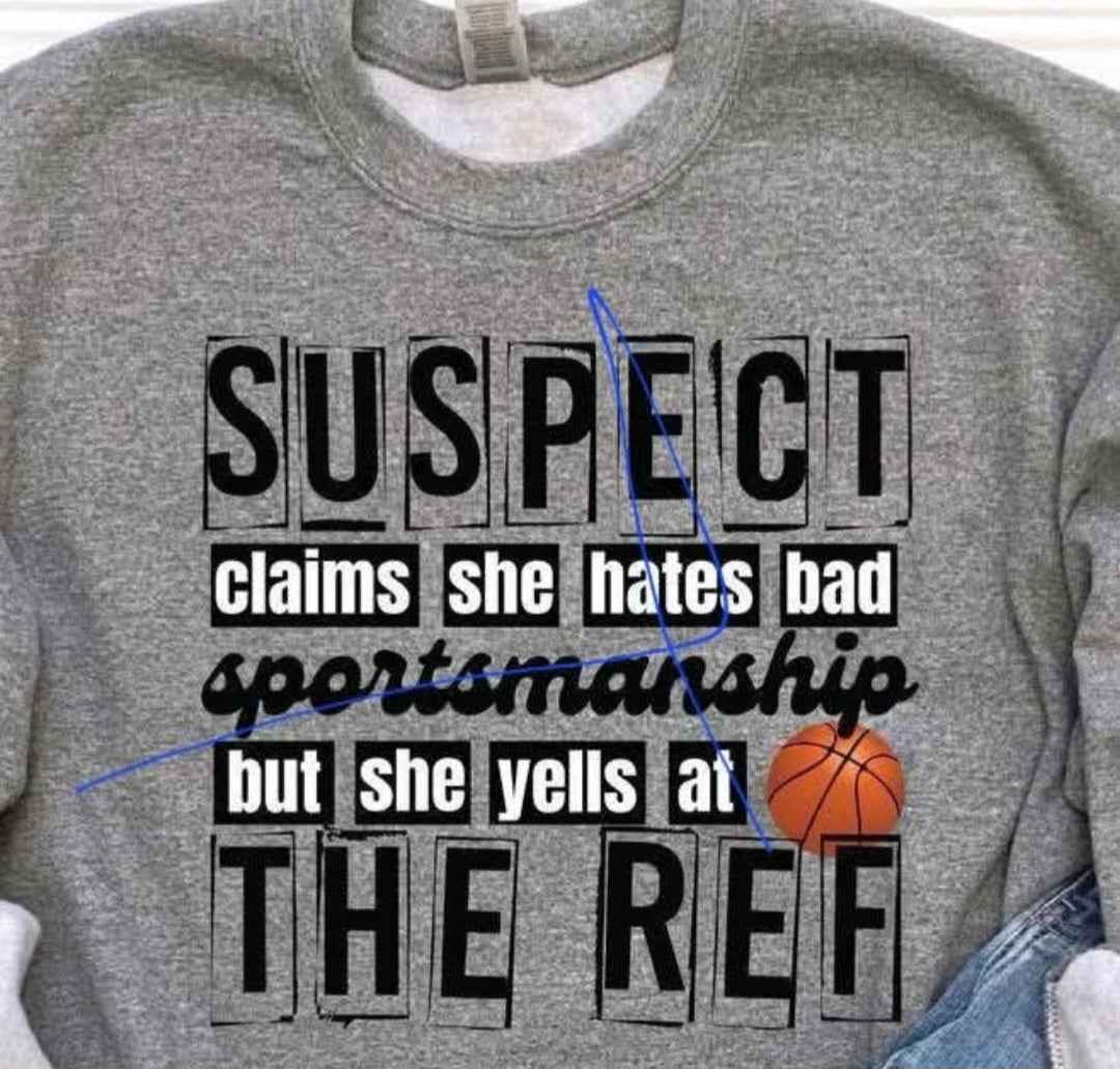 Suspect basketball dtf transfer