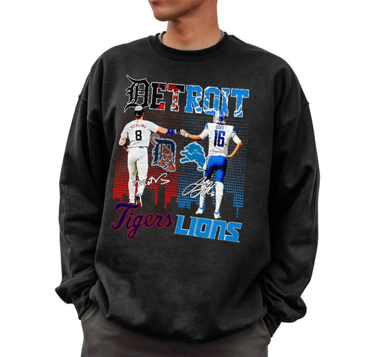 Tigers & Lions dtf transfer