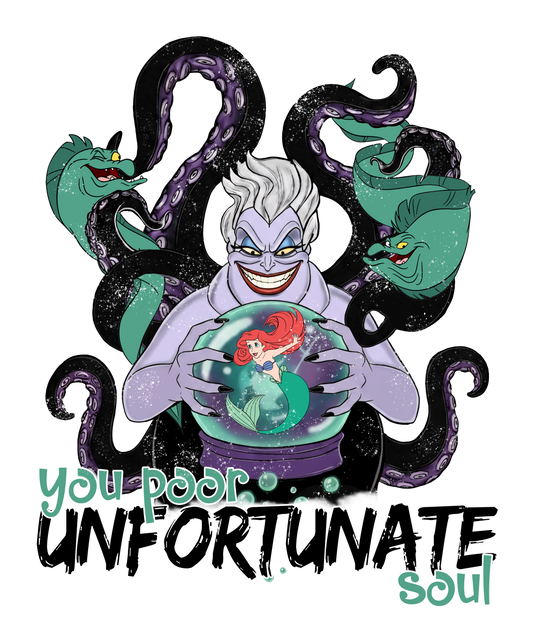 Unfortunate souls disney dtf transfer