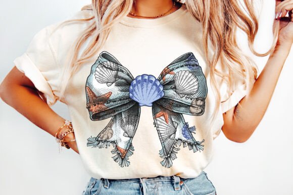 Seashells coquette bow