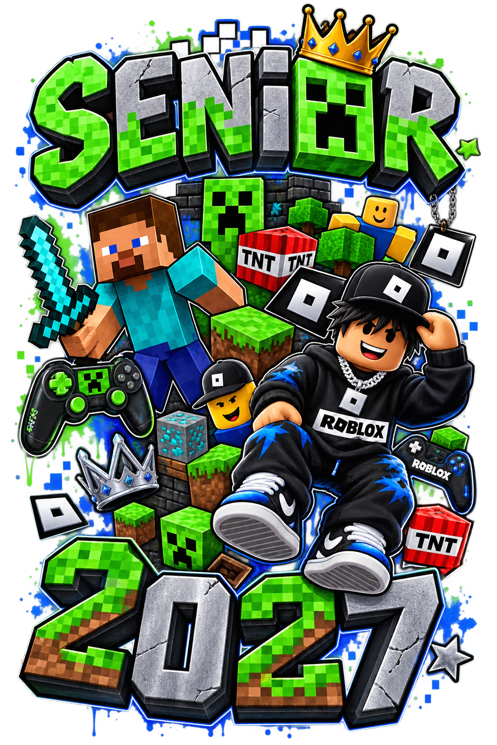 ROBLOX SENIOR 2027 DTF transfer