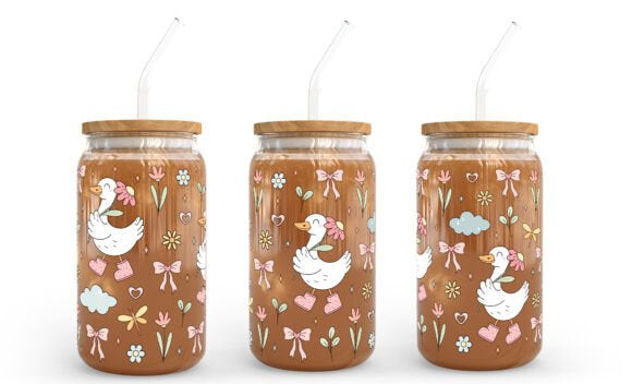 Libbey 16oz Cup UV Cute goose