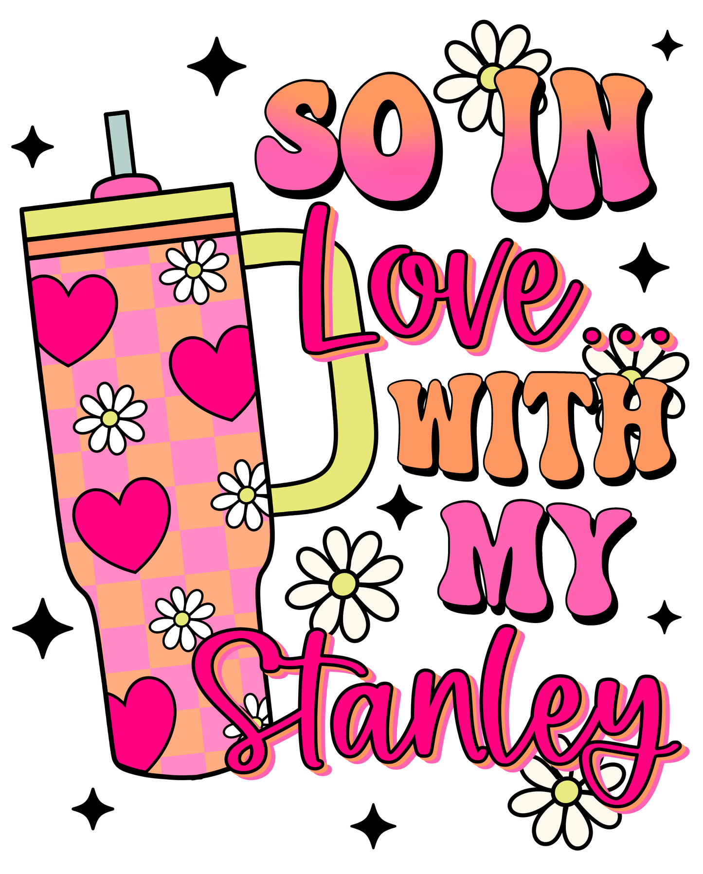 So in love with my stanley Dtf transfer