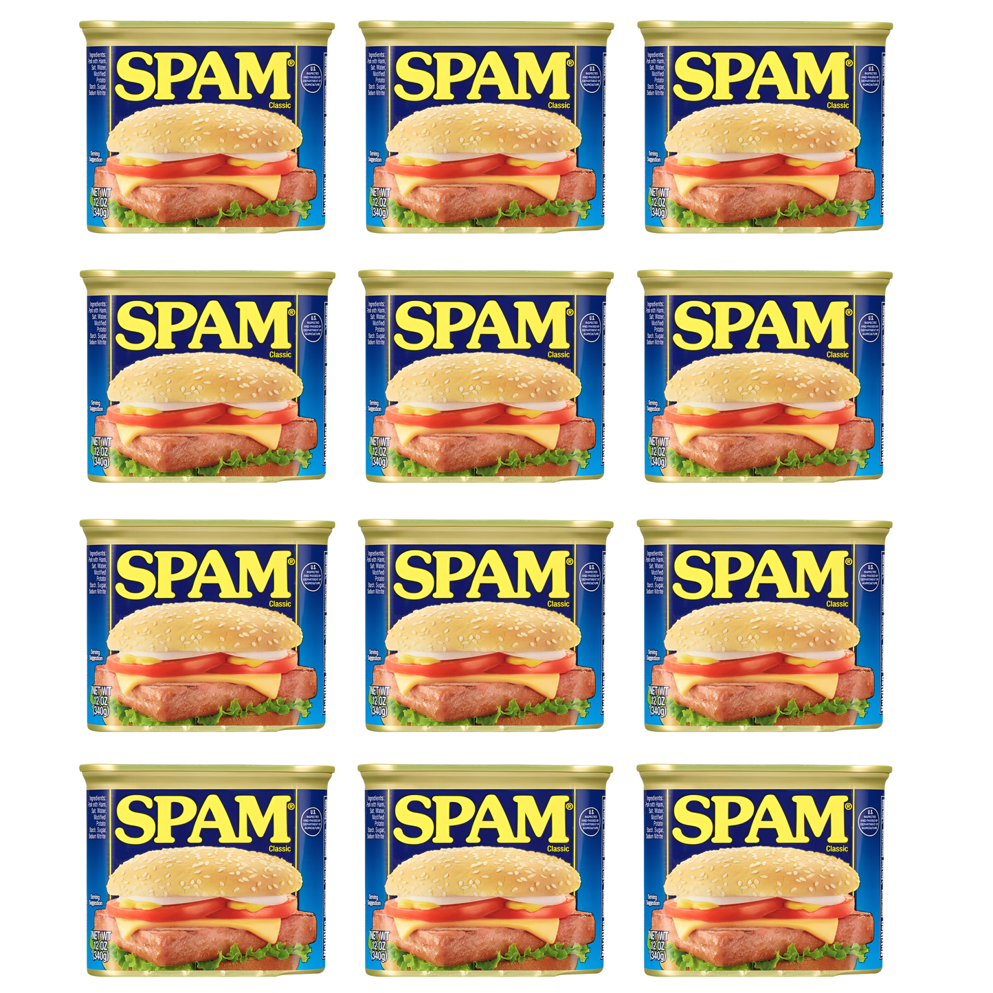 SPAM stacked dtf transfer