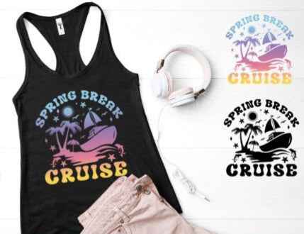 Spring break cruise color