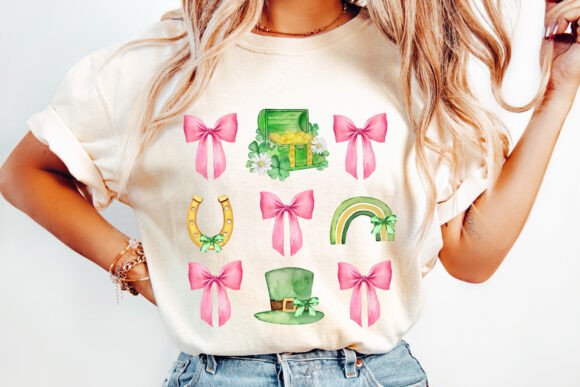 Shamrock bows coquette