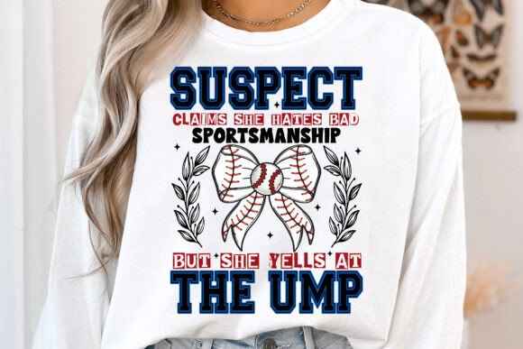 Suspect the ump