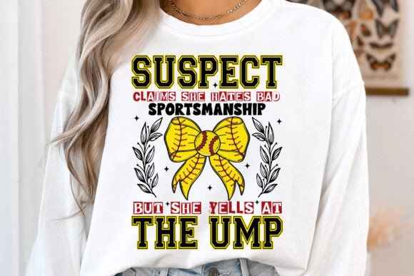 Suspect the ump softball