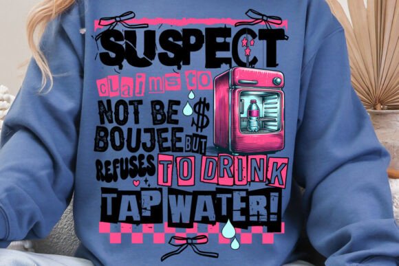 Suspect to drink tap water