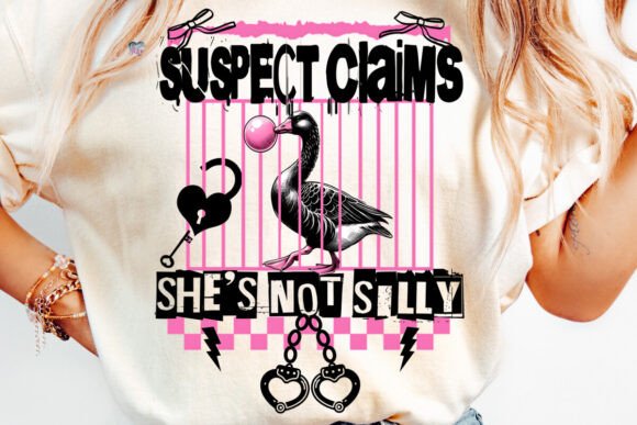 Suspect claims she's not silly