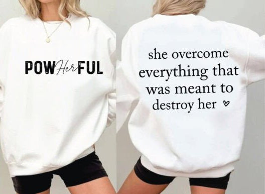 Pow her ful set dtf transfer