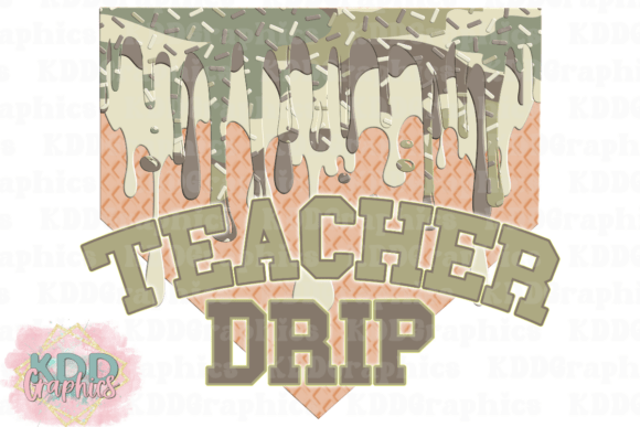 Camo Teacher Drip