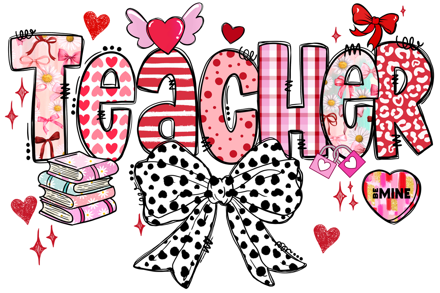 VD Teacher dtf transfer